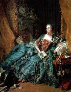 Francois Boucher, Portrat der Madame de Pompadour